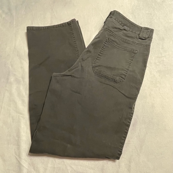 Gloria Vanderbilt women’s size 12 lightweight black/gray pants deep pockets - Picture 9 of 9